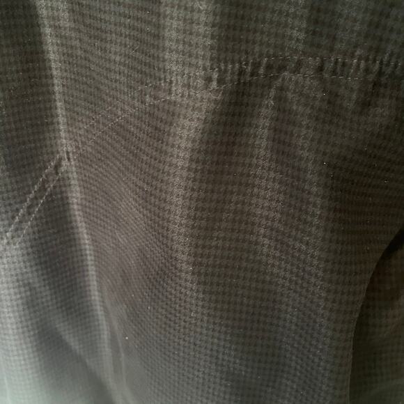 Zero Restriction GolfMicrosuede Mens Jacket Sz 2XL Preppy Quarter Snap  Checked - Picture 12 of 15